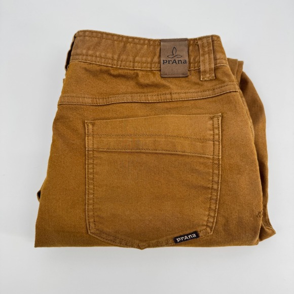Prana Other - Prana Slim Fit Pants Mens 34x32 Brown Organic Cotton Blend Outdoor Chino Hiking